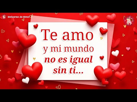 🌹 Para ti mi amor estas bonitas palabras 💝 Gracias por ser la persona que ilumina mi vida