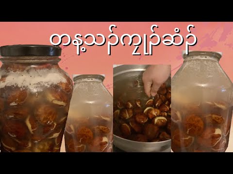 Jengkol, Luk Neang, or Da Nyin Thee Pickled