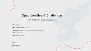 Opportunities and Challenges for Exiled Women in the Human Rights Field