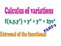 Differential Equations and Integrals