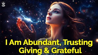 I AM Sleep Affirmations for ABUNDANCE, TRUST & GRATITUDE: Rewire & Reprogram for Overflow! Miracles