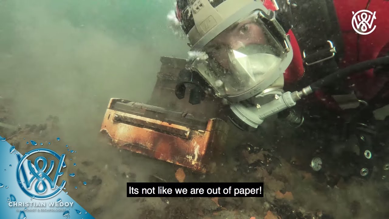 Found a Safe And a Printer While Diving In The River - Christian Wedoy