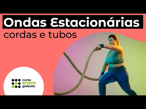 ONDAS ESTACIONÁRIAS: cordas e tubos | Física para o Enem | Flaverson Messias Batista