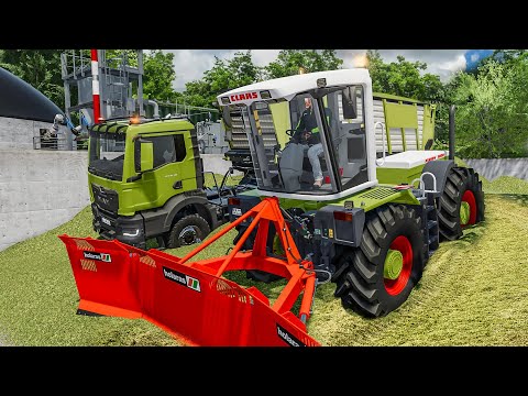 Mit dem XERION auf dem Silo - Häcksel-Finale! | FARMING SIMULATOR 22 3/3