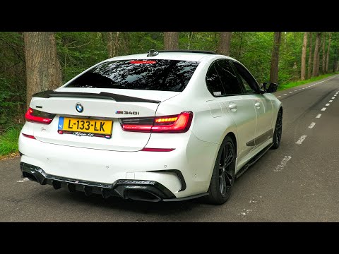 600+ HP Stage 2 BMW M340i with Decat Exhaust - Revs and Accelerations!