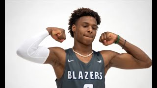 Bronny Before Going Against LeBron's Old High School Team (Behind The Scenes)