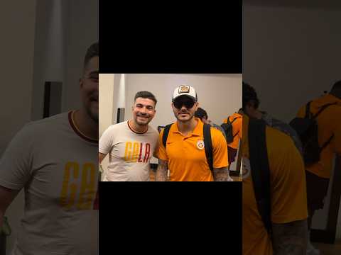 Galatasaray takımını Gaziantep deplasmanına uğurladık! #shorts #galatasaray #icardi