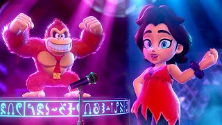 All Pauline Performances in Donkey Kong Bonanza (Main Story)