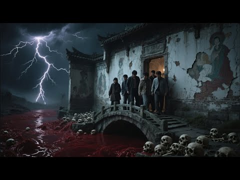 【MULTISUB】【悬疑冒险】暴雨突至，眾人躲進坍塌廟宇，壁畫現黃皮子叼人魂入黃泉場景。