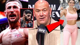 UFC champ VACATES title, Islam Makhachev update provided by Dana White, Mackenzie Dern set, Merab