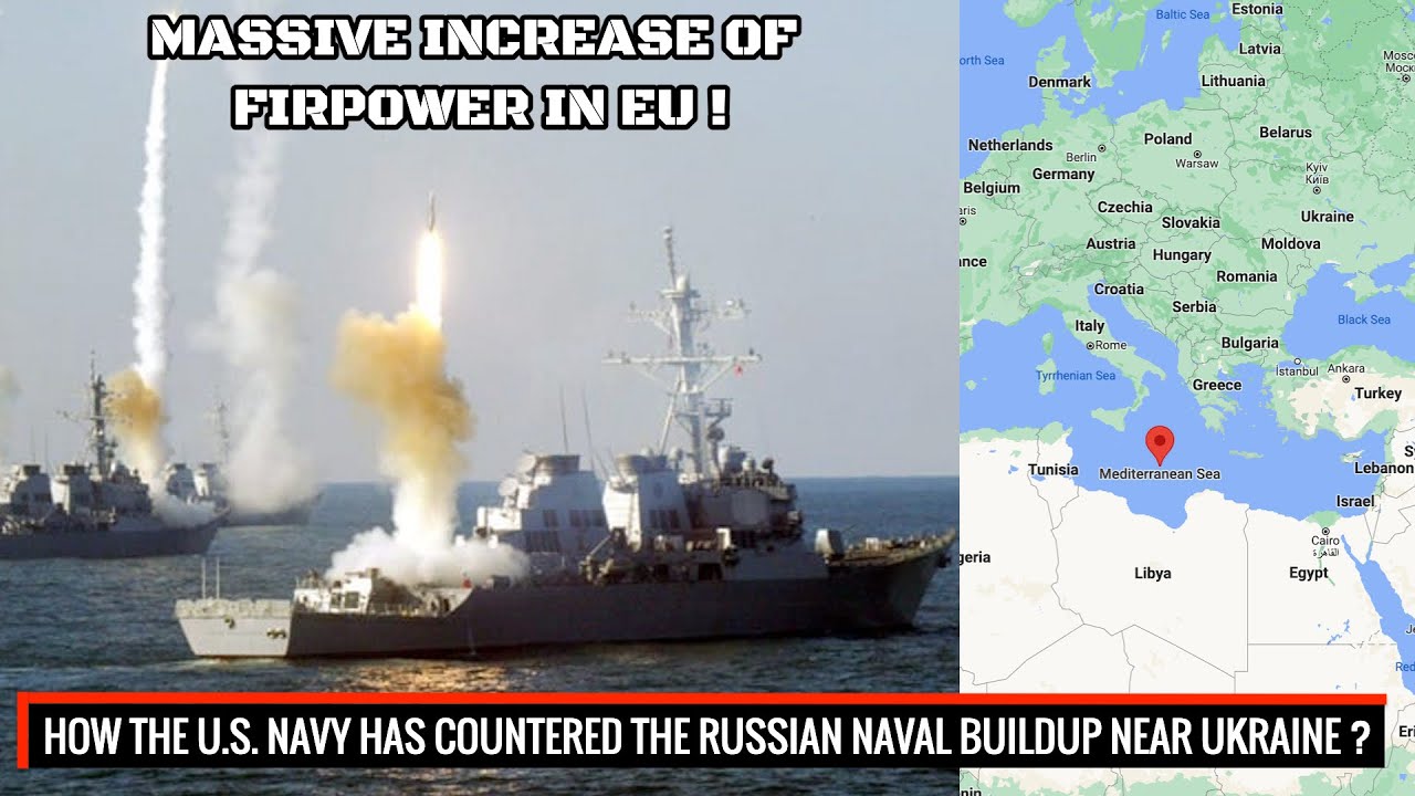Four more #USNavy Destroyers are Deployed near #Ukraine!