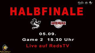 Softball Bundesliga Halbfinale 2026: Stuttgart Reds vs Wesseling Vermins Spiel 2