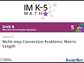 Measurement and Conversion Concepts