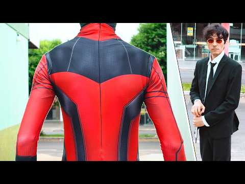 Daredevil cosplay Suit up | Costume in real life (short film)