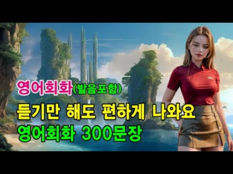 듣기만 해도 편하게 나와요 l 영어회화 300문장 #영어회화 #영어문장 #영어공부 #영어