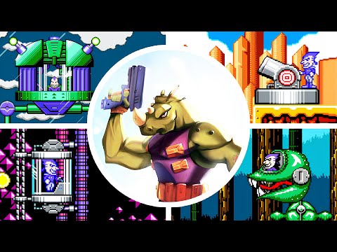 Clash Force - All Bosses + Endings [No Damage]