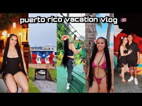 puerto rico vacation vlog! 🇵🇷 jet skiing, zip lining, kayaking + more