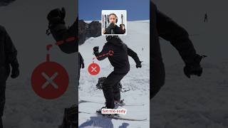 How to 180 on Skis | Fix These Common Mistakes ⛷️ #skiing #shorts