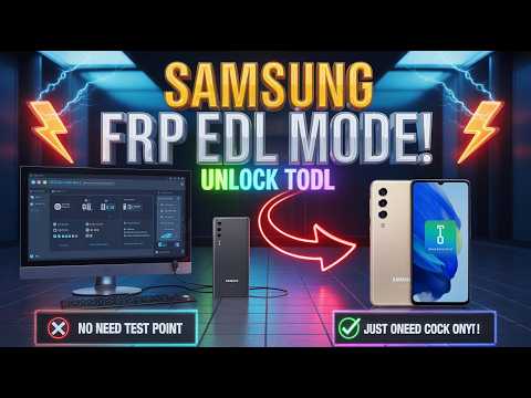 🔥Samsung FRP GAME OVER 2026 🔥| Samsung  A05s  Bit B FRP Reset Done Without Test Point By Unlock Tool
