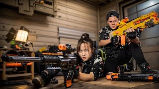 Nerf Guns War : Nerf Guns Legend S.W.A.T Fight Clean Up The Dark Evil Forces