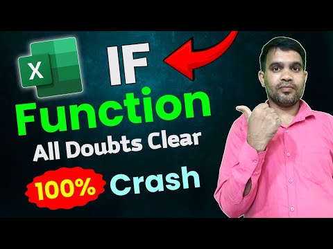 Learn Excel Formula | IF and Nested IF | Formula All Doubts Clear | Excel