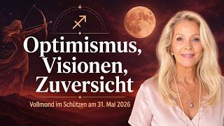 Vollmond im Schützen 🌕♐️ "Hoffnung, Zuversicht und Visionen" #astrologie #vollmond