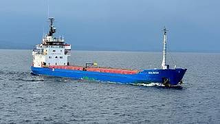 YouTube video thumbnail: Bulgaria Calls off Search for 10 Missing Sailors After Drone Attack Sinks Cargo Ship