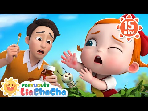 Coceirinha, Vá Embora! | Compilação | LiaChaCha em Português - Música Infantil & Canção de Ninar