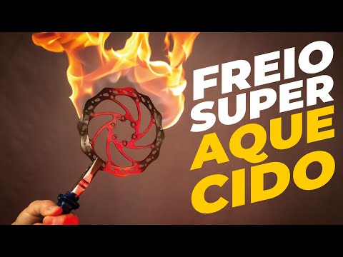 O que acontece quando o freio a disco super aquece? Pedaleria