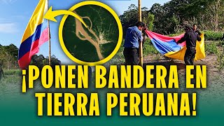 Izan bandera colombiana en Santa Rosa y la retiran de inmediato: "No se lo vamos a permitir"