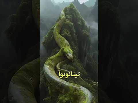 تیتانوبوآ، بزرگ ترین مار تمام تاریخ زمین | دنیای حیوانات