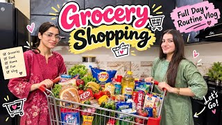 Weekend Grocery Shopping With Mama😍| Behnon K Exams??🥲| Full Day Routine Vlog🤍| Shoot Day📸| PK GIRLS
