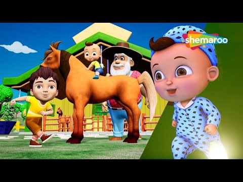 Old Macdonald had Farm + Wee Willie Winkie  3D Nursery Rhymes & Kids Songs