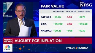 Core inflation rate held at 2.9% in August, as expected, Fed’s gauge shows