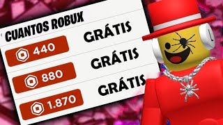 😱 ¡Cómo CONSEGUIR ROBUX GRATIS en ROBLOX! de verdad 2025 🤑 *440 ROBUX* ✅