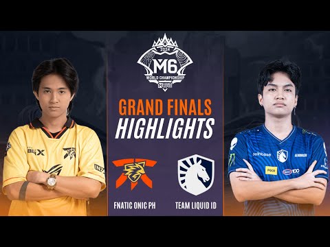 FNOP vs TLID GRAND FINALS HIGHLIGHTS M6 World Championship | Fnatic ONIC PH vs Team LIQUID ID