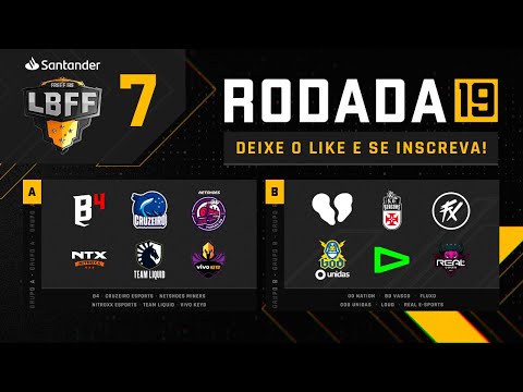 LBFF 7 - Rodada 19 - Grupos A e B | Free Fire