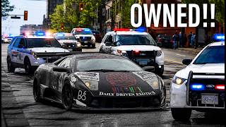 VIRGINIA COPS MESS WITH THE WRONG LAMBORGHINI DRIVER!