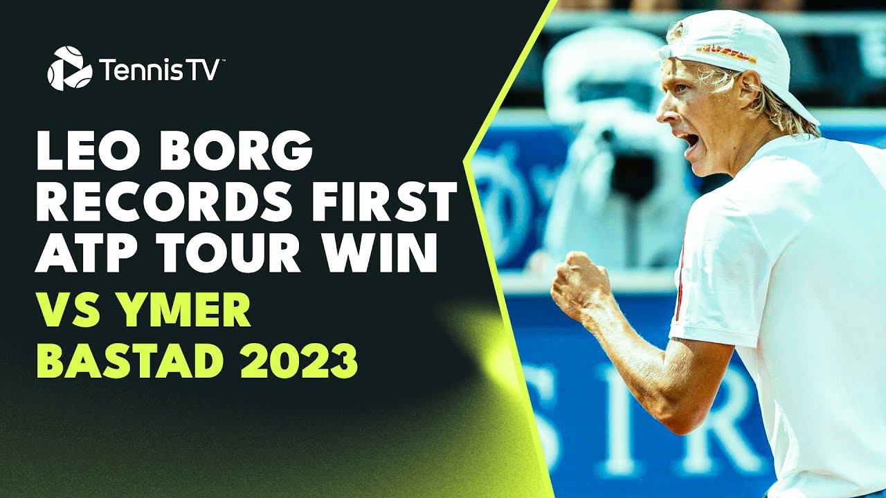 Leo Borg Records First-Ever ATP Tour Win vs Elias Ymer | Bastad 2023 Highlights