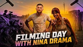 Filming Day with @NinaDrama & UFC / Backstage