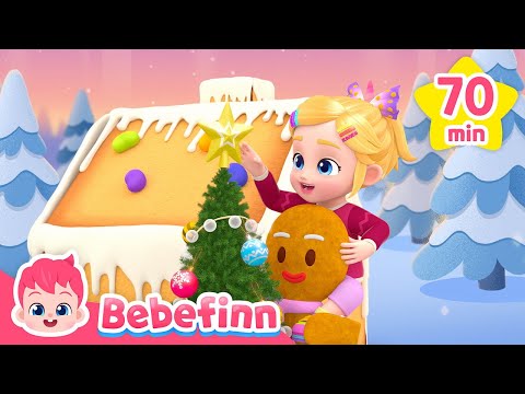 Bebefinn Gingerbreadman House +more Carols for KidsㅣSong Copmilation