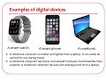 Digital Devices and Computer Components
