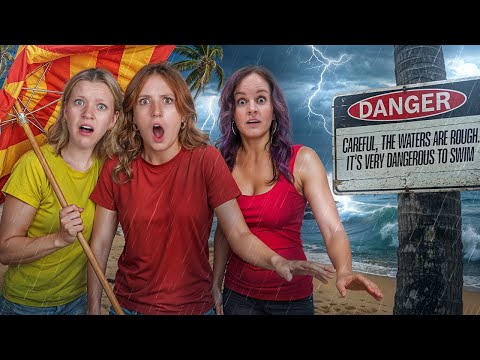 We SURVIVED a real HURRICANE! **GRWM Gone Wrong**