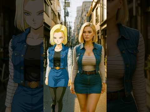 Dragon Ball Z Anime And Real #dbz #dragonball #dragonballz #anime #goku #pixverse #pixverseai