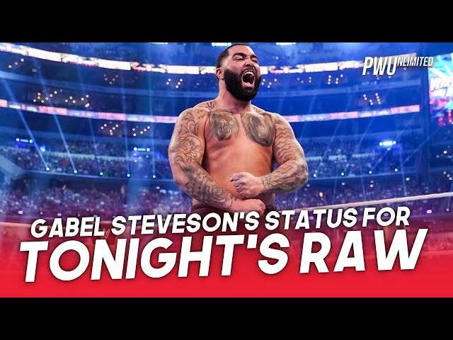 Gable Steveson's Status For Tonight RAW After WrestleMania