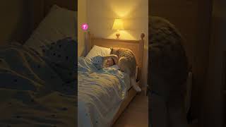 A Silent Guardian: How a Cat Comforts a Sleeping Child Every Night #shorts