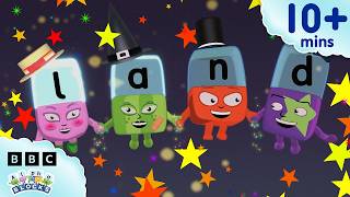 The Halloween Theme Tune | Halloween Cartoons - Learn to Read and Spell for Kids | Alphablocks
