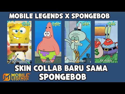 VIRAL SKIN BARU MOBILE LEGENDS X SPONGEBOB