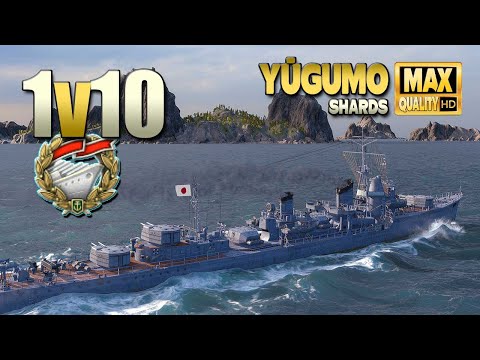 Destroyer Y  gumo  Insane win versus 10 enemies   World of Warships
