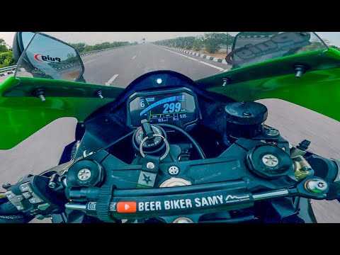 300+ Kmph on My Ninja Zx-10R for the First Time 🤯 Crazy Experience 😳 Ladakh Ep 02